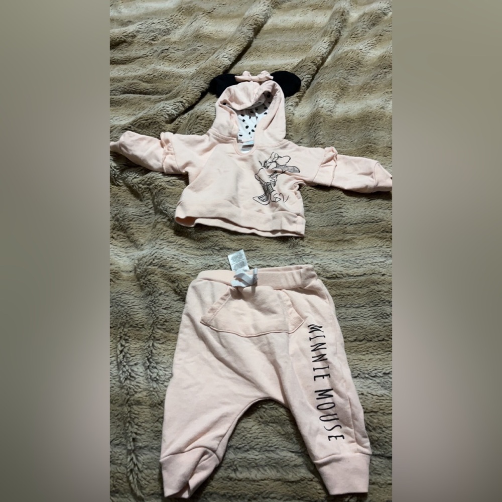 Mini mouse 0-3 months outfit